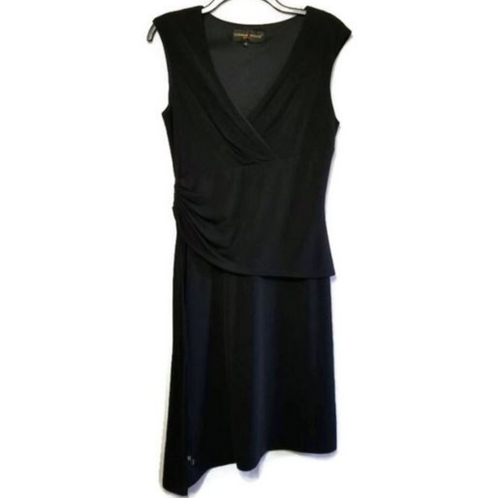 Donna Ricco Women Dress, size 8, black